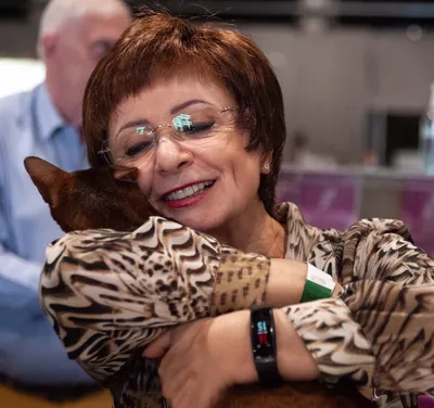 Mrs. Laura Burani, giudice internazionale FIFe (Italia) dell'Esposizione Felina di Venturina Terme
